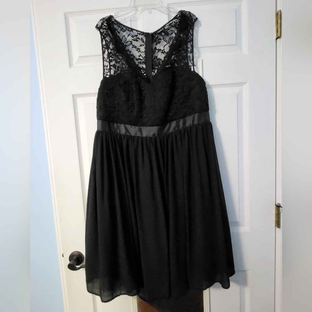 Torrid Black Lace Dress